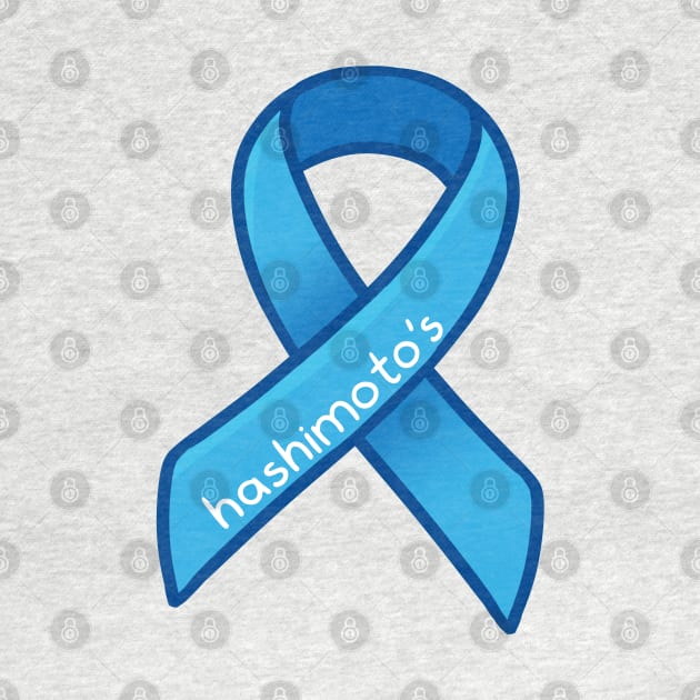 Hashimoto's Thyroiditis Awareness Ribbon by leashonlife